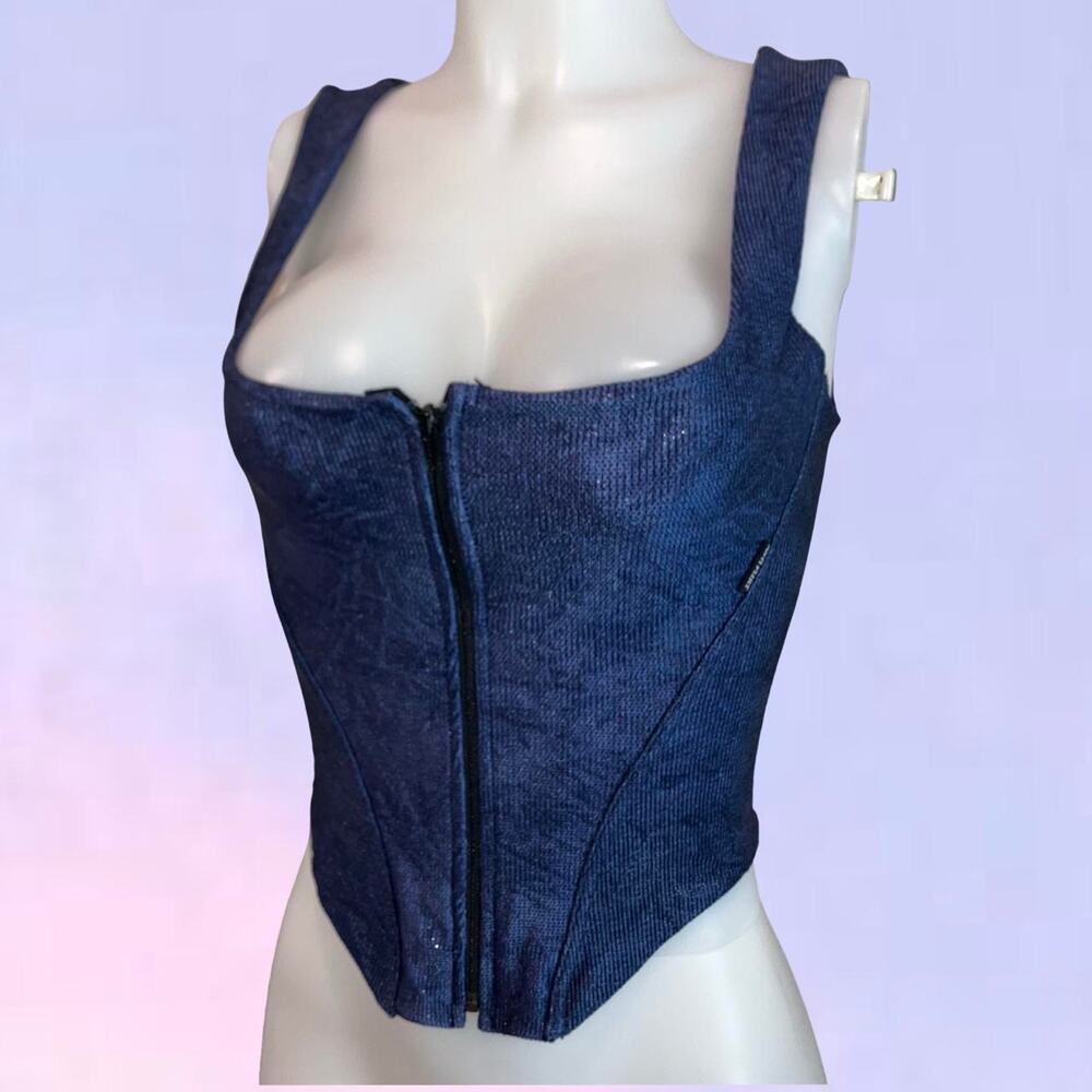Vintage 90s y2k anti flirt corset